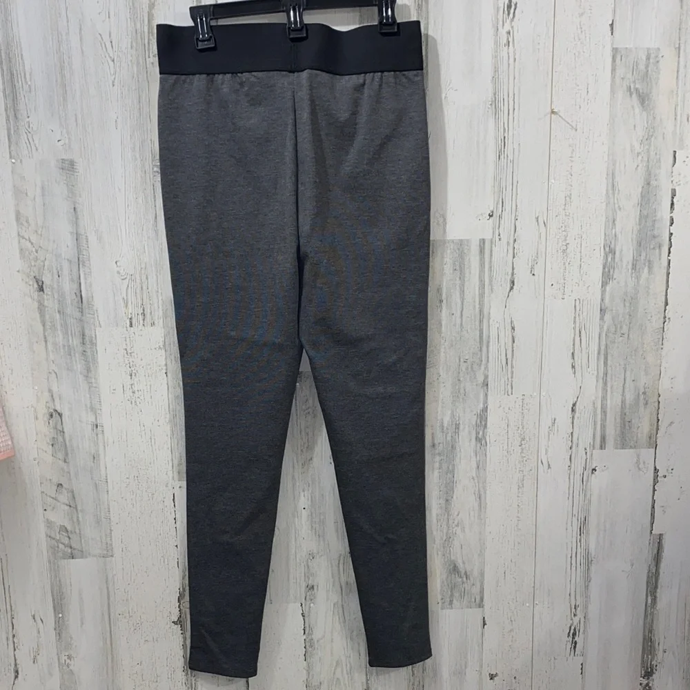 117 Metaphor Graphite Gray Ponte Leggings - Picture 3 of 5